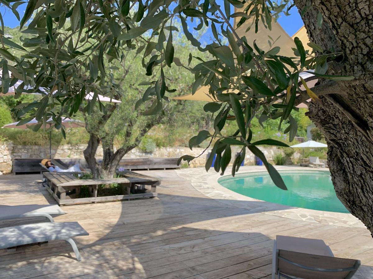 Maison D'Hotes Bleu Azur Tourrettes-sur-Loup Dış mekan fotoğraf